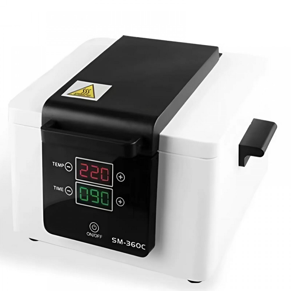 Квадратен Високотемпературен стерилизатор за инструменти SM-360C - 300W - 220°