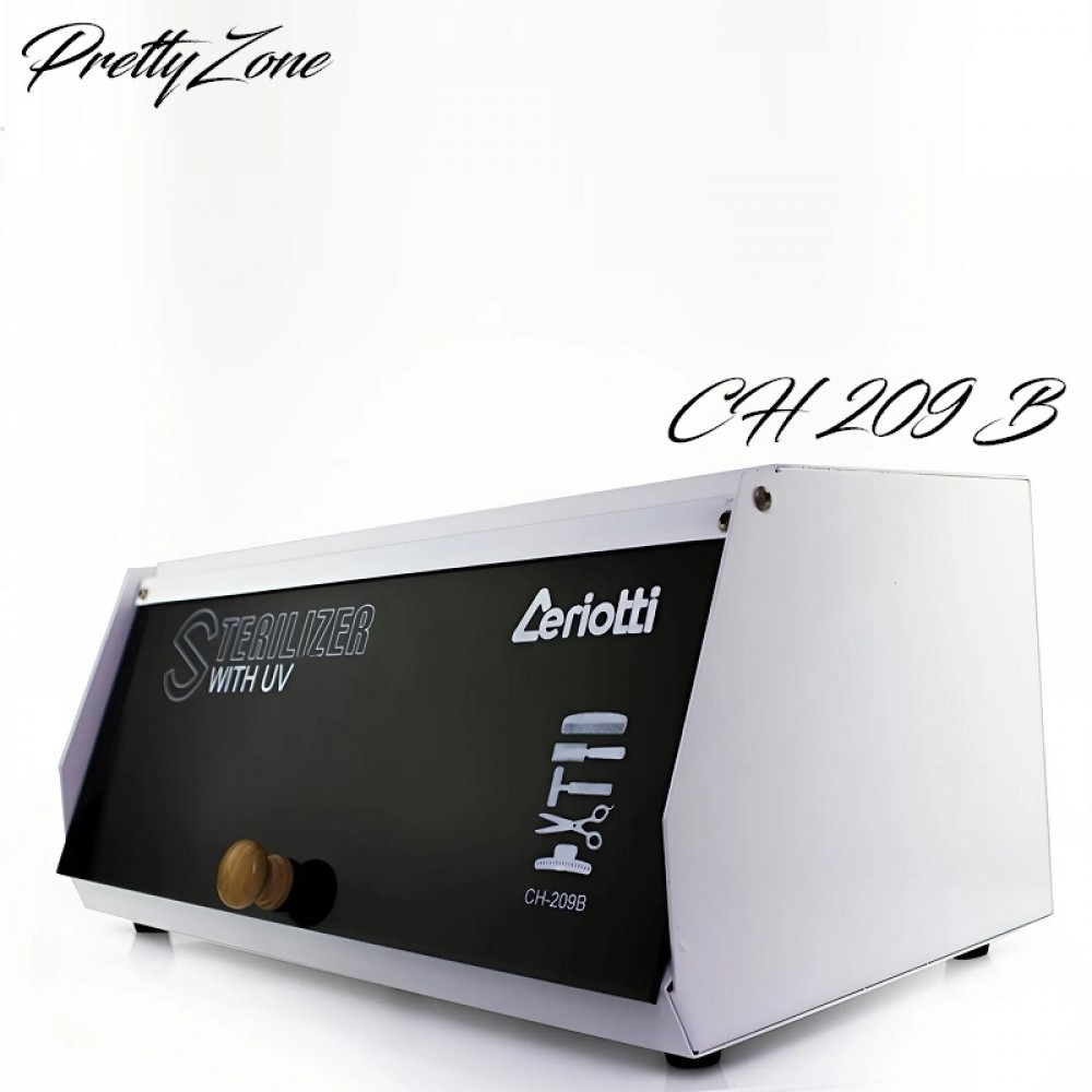 NEW UV стерилизатор за инструменти CH-209 B - Иновативен и удобен, скосен капак
