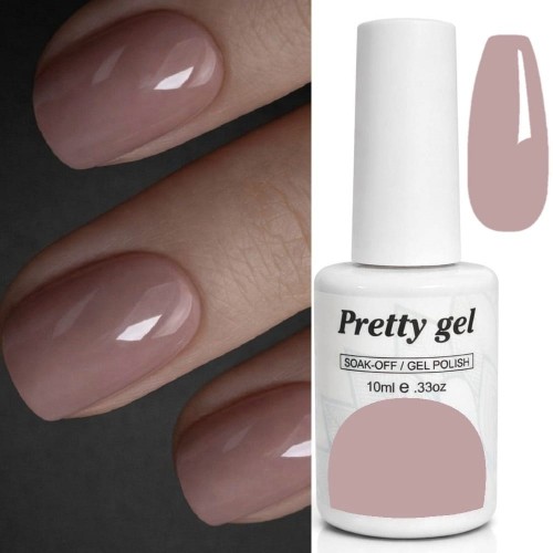 Гел лак Pretty French F27 Основа за френски маникюр - полупрозрачен