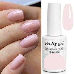 Гел лак Pretty French F4 Основа за френски маникюр - полупрозрачен Гел лак Pretty French F4 Основа за френски маникюр - полупрозрачен