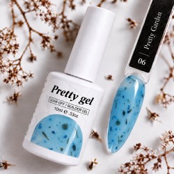 Pretty Gel Flora Garden 06 – изграждащ гел със сухи цветя, 10 мл. Pretty Gel Flora Garden 06 – изграждащ гел със сухи цветя, 10 мл.