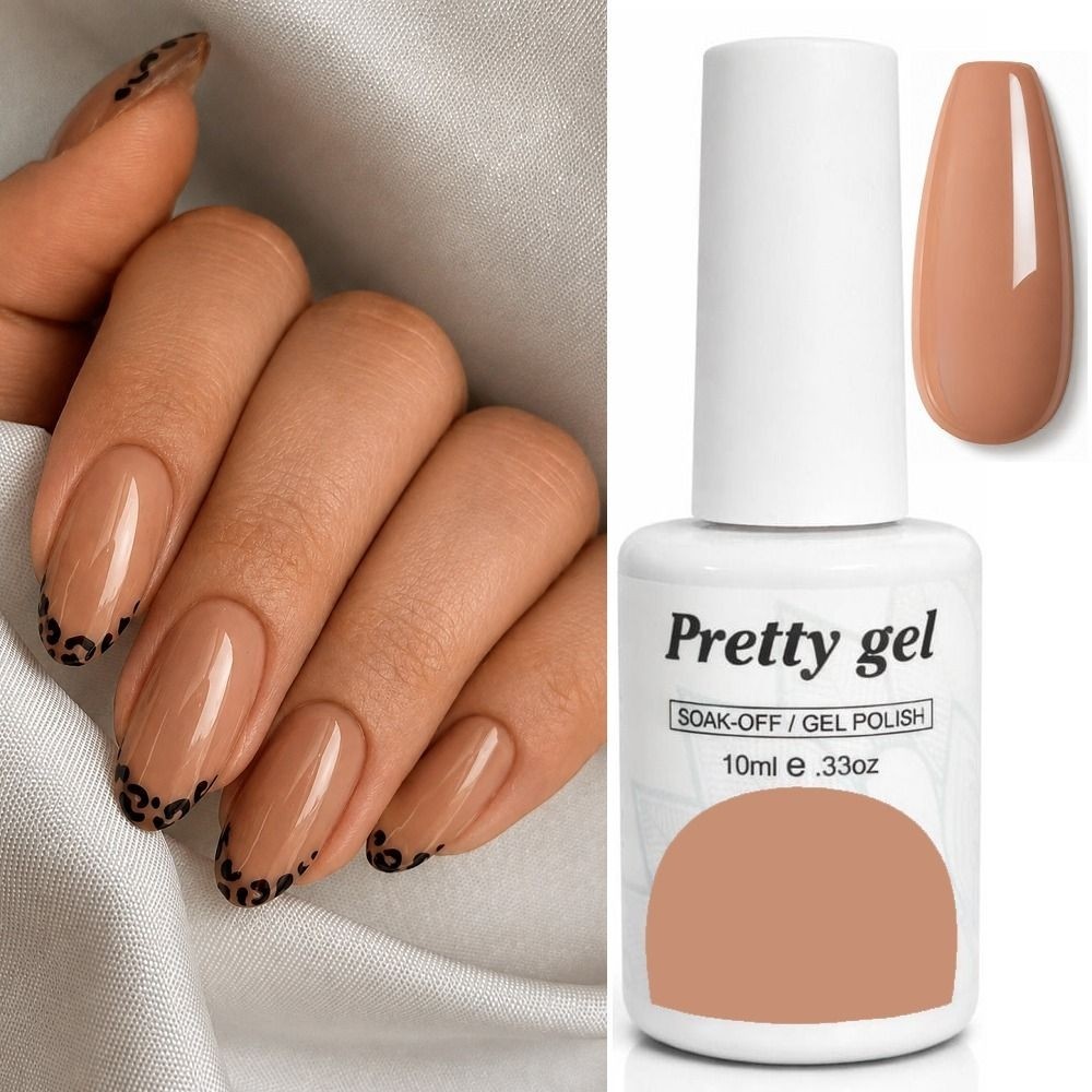 Гел лак Pretty 17 Бадемово Кафяво Гел лак Pretty 17 Бадемово Кафяво
