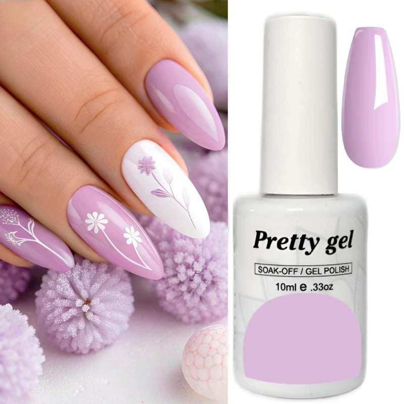 Гел лак Pretty 124 Лавандулова Роза