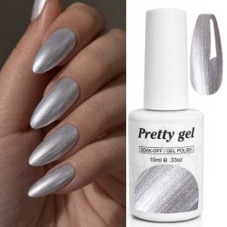 Гел лак Pretty 240 Сива перла