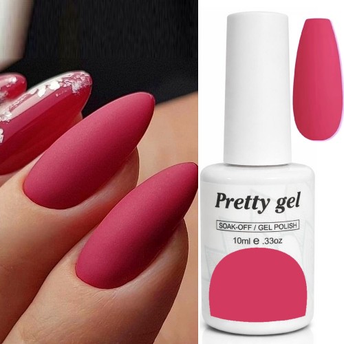 Гел лак Pretty 562 Малинови Нощи