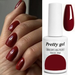 Гел лак Pretty 68 Вулканично Червено