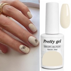 Гел лак Pretty 7 Балетно Бяло