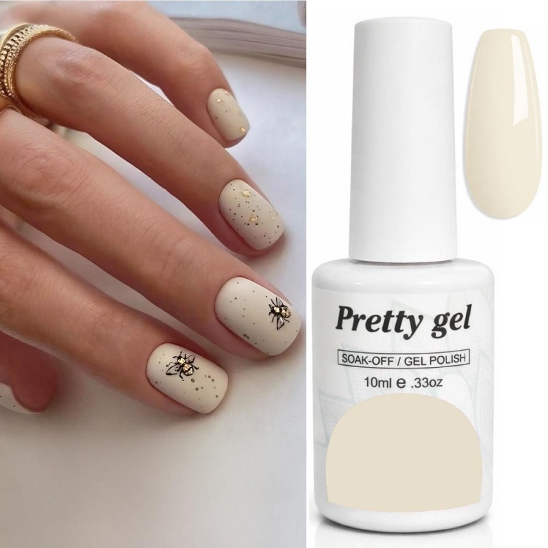 Гел лак Pretty 7 Балетно Бяло