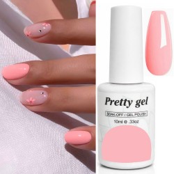 Гел лак Pretty 866 Бананово Розово