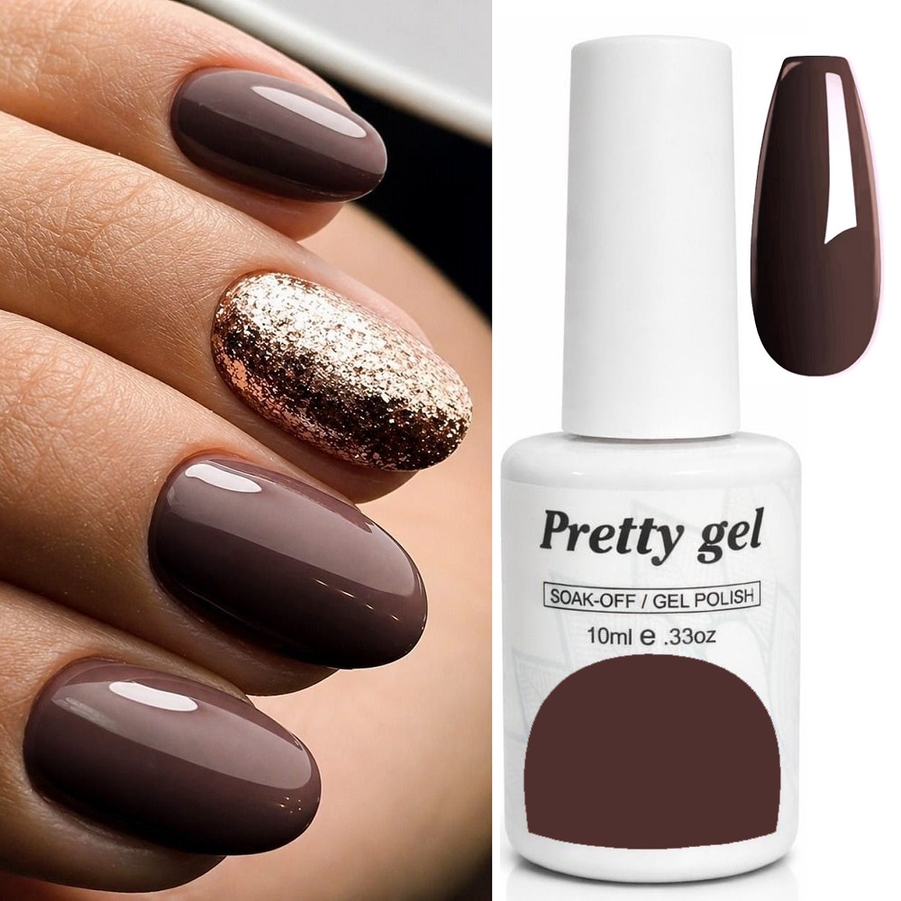 Гел лак Pretty 91 Шоколадова Мечта