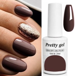 Гел лак Pretty 91 Шоколадова Мечта