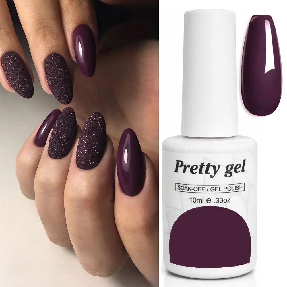 Гел лак Pretty 96 Черна Череша