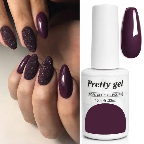 Гел лак Pretty 96 Черна Череша