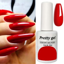 Гел лак Pretty 48 Real Red - Истинско Червено❤️