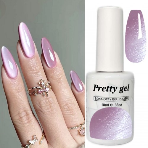 Гел лак Cat 4 Перлено "котешко око" Pretty