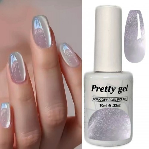 Гел лак Cat 1 Перлено "котешко око" Pretty