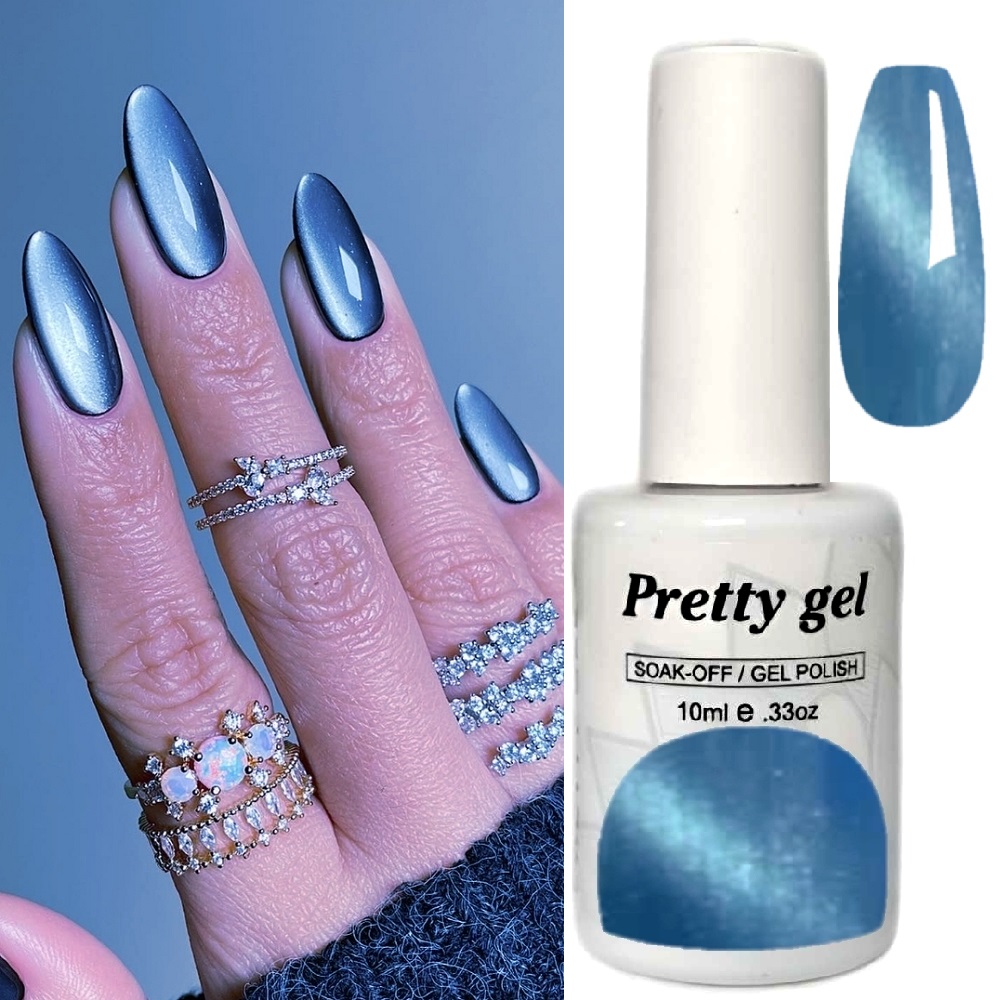 Гел лак Cat 3 Перлено "котешко око" Pretty