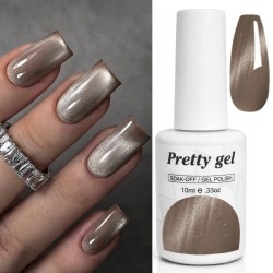 Гел лак Cat 7 Перлено "котешко око" Pretty