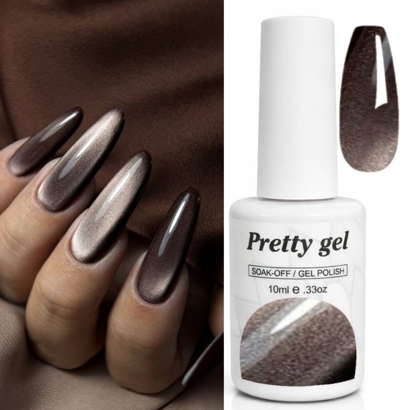 Гел лак Cat 9 Перлено "котешко око" Pretty