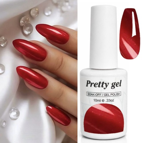 Гел лак Pretty Червена Перла 13
