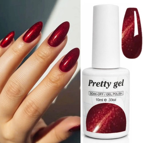 Гел лак Pretty Червена Перла 14