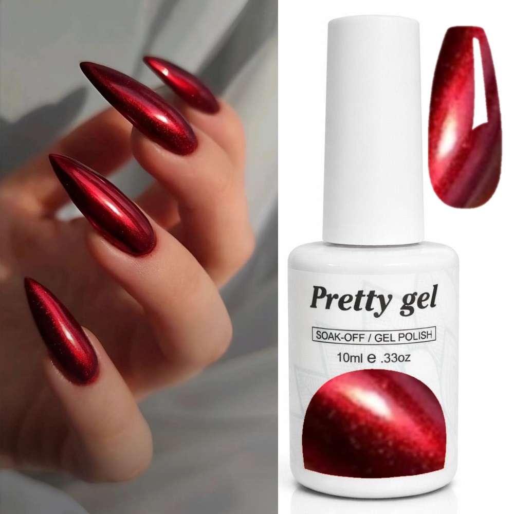 Гел лак Pretty Червена Перла 15