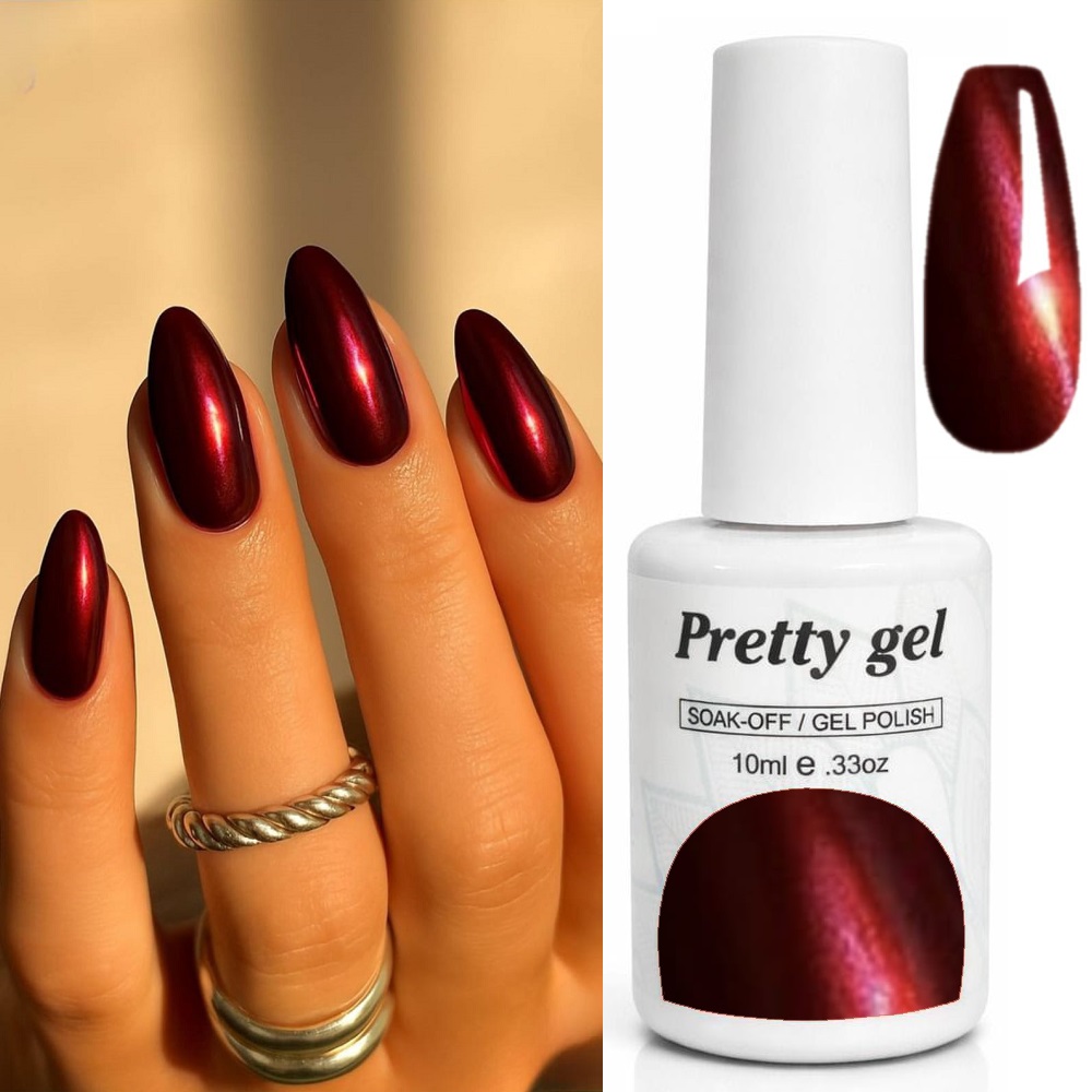 Гел лак Pretty Червена Перла 18
