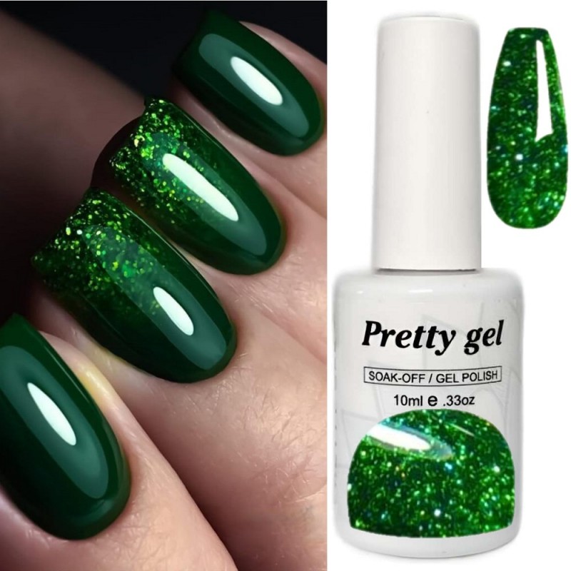 Гел лак Pretty 4208-A38 Зелен