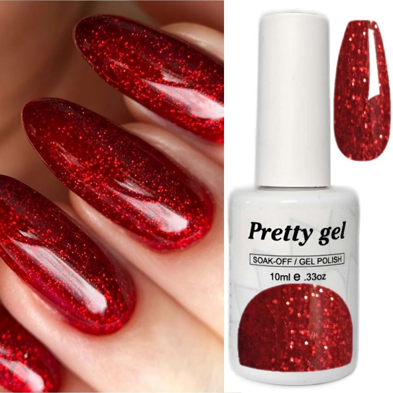 Гел лак Pretty A54 Прекрасен Червен