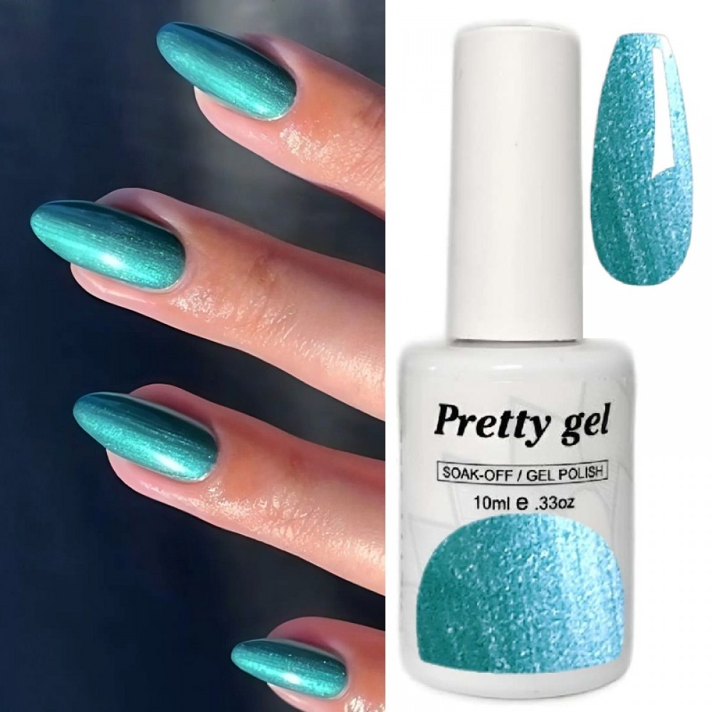 Гел лак Pretty A40 Тюркоазена Перла