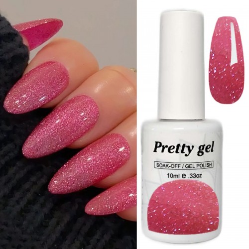 Гел лак Pretty Y7 Искрящ Антик