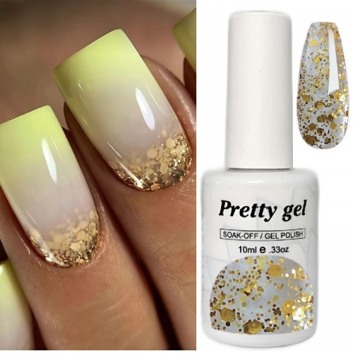 Гел лак Pretty 4203 Злато
