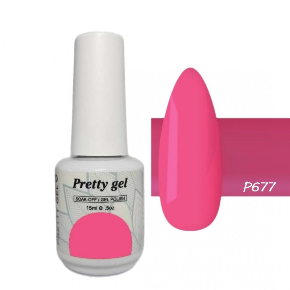 Pretty Viva Magenta 15мл. P677 Pretty Viva Magenta 15мл. P677