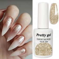 Цветен Топ Pretty 3 Златен блясък