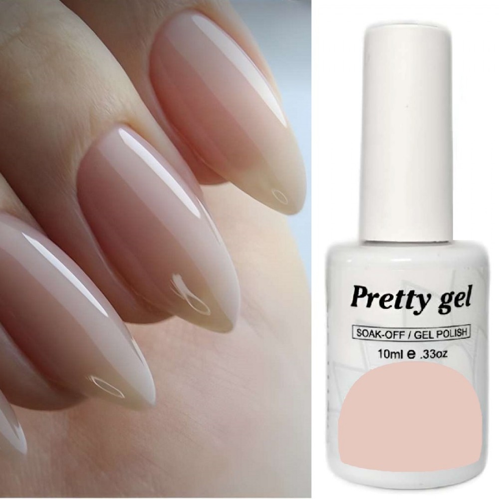 Цветна Камуфлажна - Rubber база с аромат на ДЪВКА 3318 - Основа за гел лак Pretty