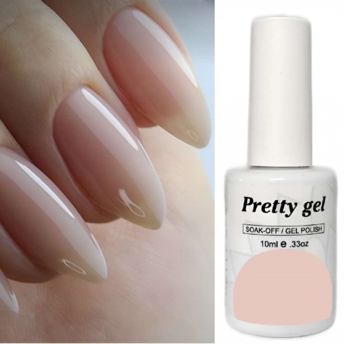 Цветна Камуфлажна - Rubber база с аромат на ДЪВКА 3318 - Основа за гел лак Pretty