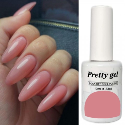 Цветна Камуфлажна - Rubber база с аромат на ДЪВКА 3322 - Основа за гел лак Pretty