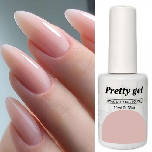 Цветна Камуфлажна - Rubber база  3323 - Основа за гел лак Pretty