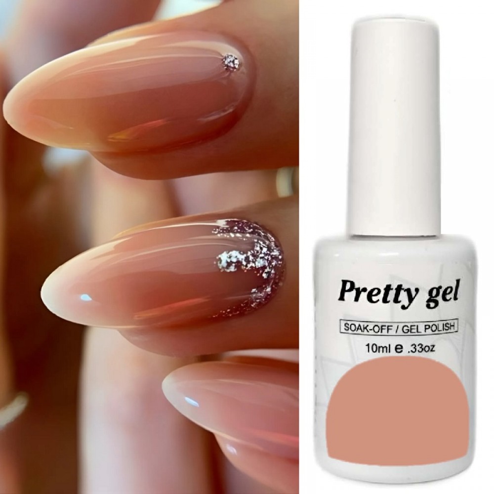 Цветна Камуфлажна - Rubber база с аромат на ДЪВКА 3352 - Основа за гел лак Pretty