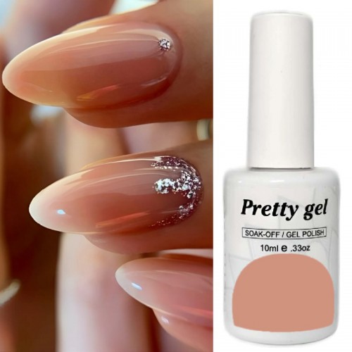 Цветна Камуфлажна - Rubber база с аромат на ДЪВКА 3352 - Основа за гел лак Pretty