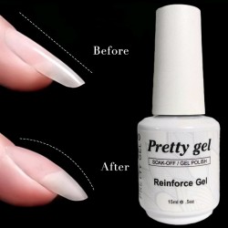 Reinforce Gel Саморазливен гел за подсилване на нокътната плочка с матов завършек
