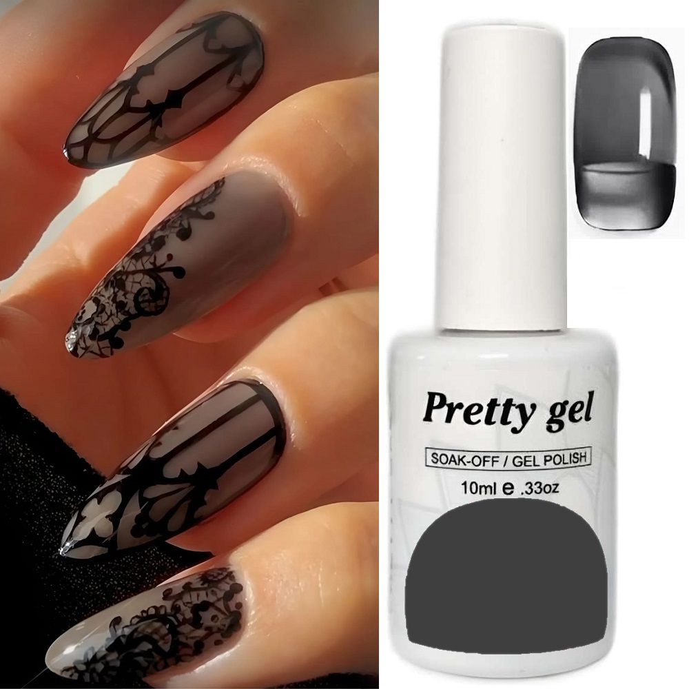 Onyx 6 Витражен топ гел лак Pretty Jelly Glass Onyx 6 Витражен топ гел лак Pretty Jelly Glass