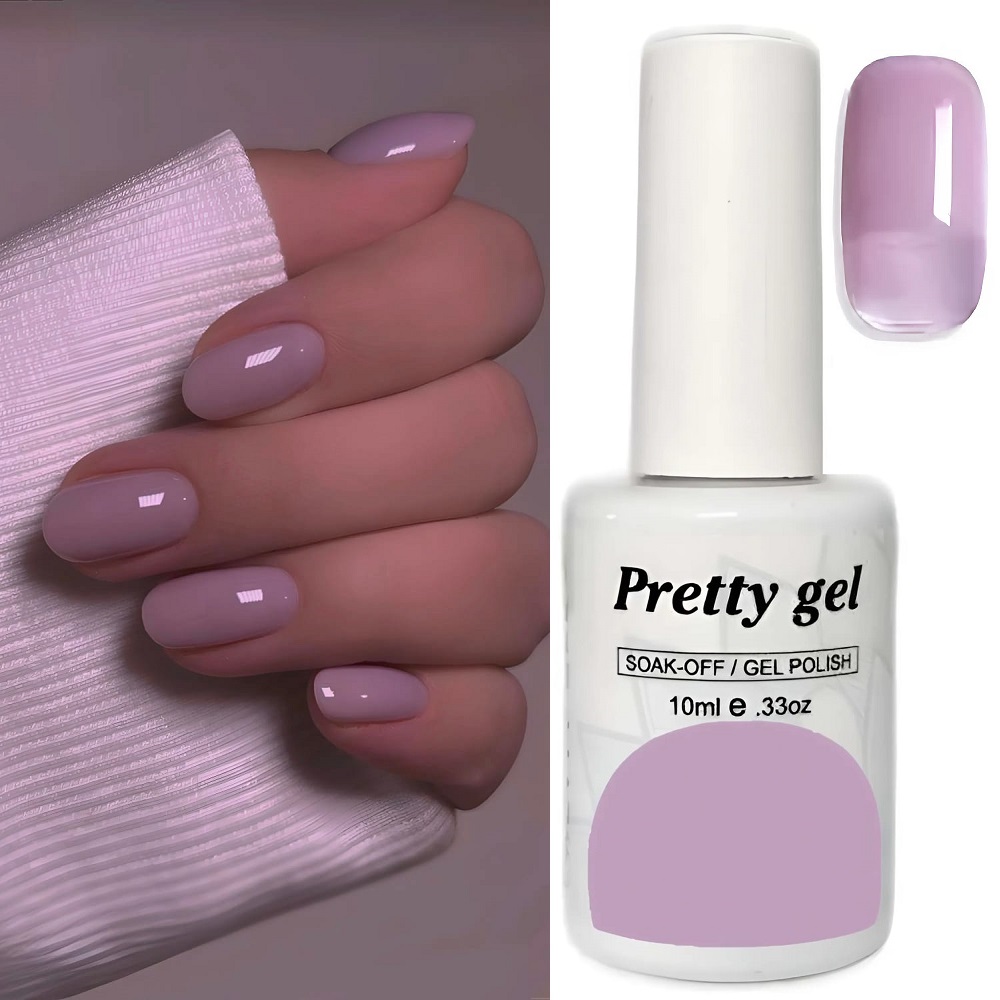 Violet 63 Витражен топ гел лак Pretty Jelly Glass Violet 63 Витражен топ гел лак Pretty Jelly Glass