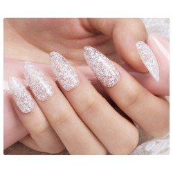 Топ лак Pretty с бели точки микс размер- без лепкав слой-foto4