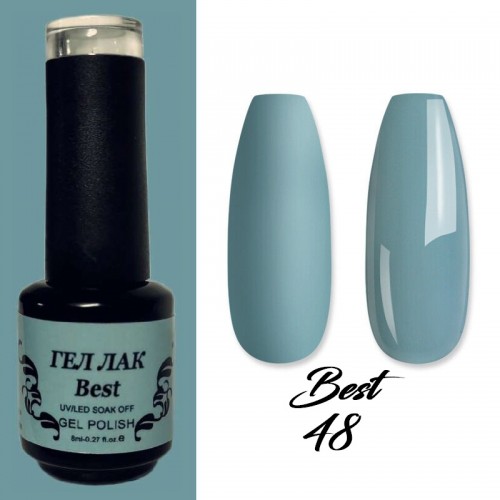Гел лак Best 48 Тюркоазен Пастел