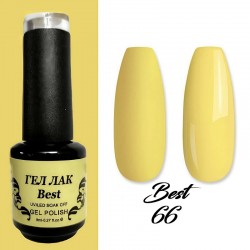 Гел лак Best 66-1546 Светложълт