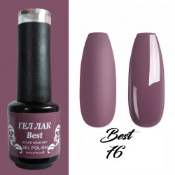 Гел лак Best 76 Люляково Червен