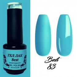 Гел лак Best 83 Арктично Син