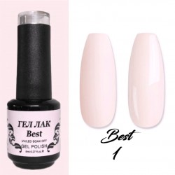 Гел лак Best 1 Светлорозов