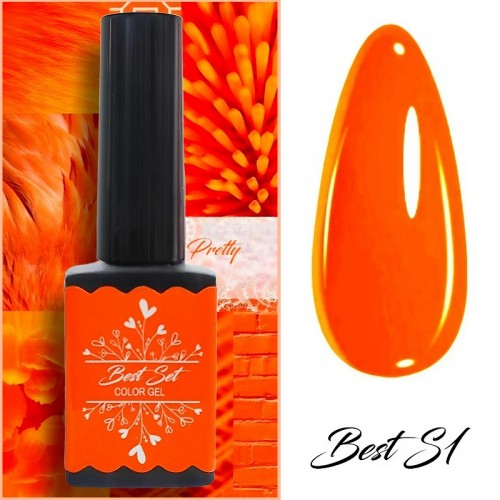 Гел лак Best S1 Оранж